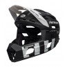 Kask full face BELL SUPER AIR R MIPS SPHERICAL matte black white fasthouse