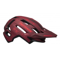 Kask full face BELL SUPER AIR R MIPS SPHERICAL matte red black fasthouse