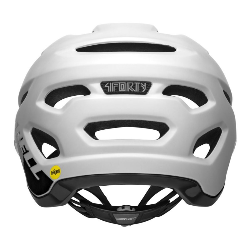 Kask mtb BELL 4FORTY INTEGRATED MIPS matte gloss white black