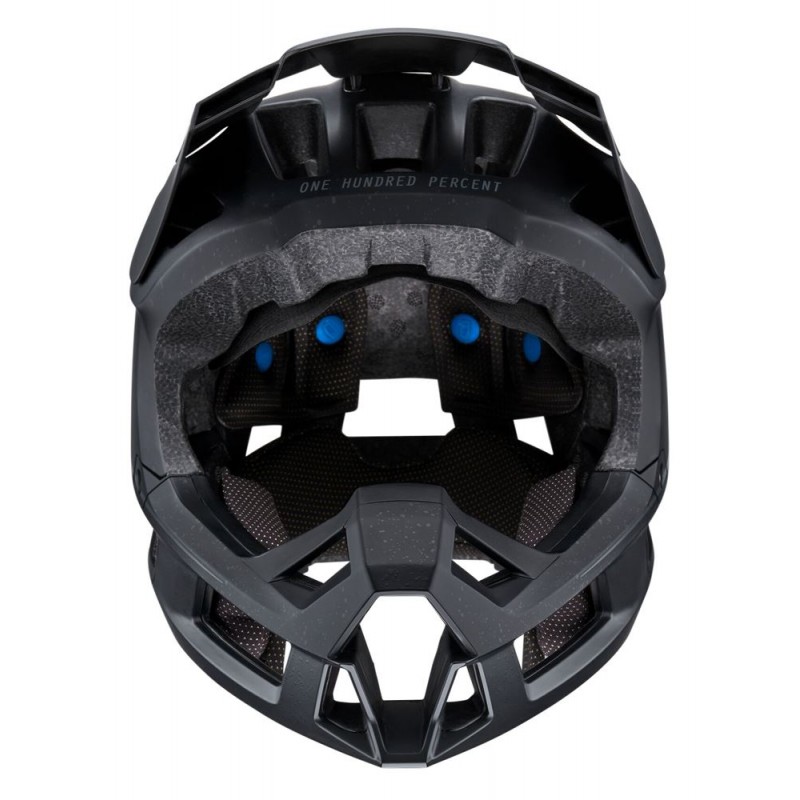 Kask full face 100% TRAJECTA Helmet Essential Black roz. M (56-58 cm)