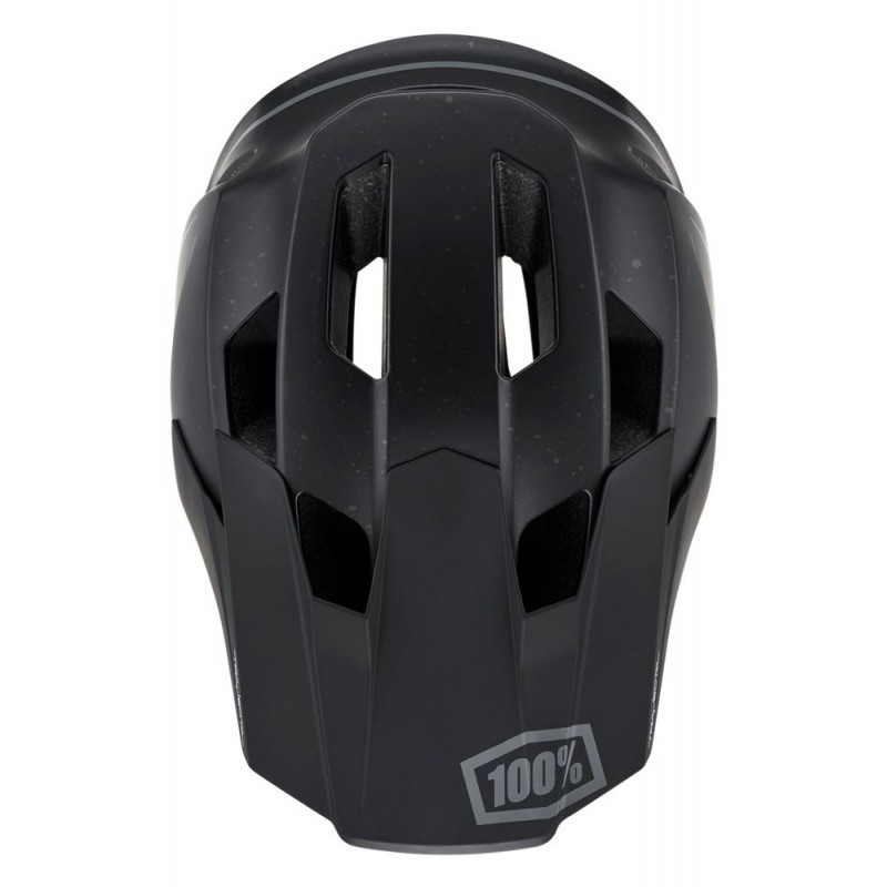 Kask full face 100% TRAJECTA Helmet Essential Black roz. M (56-58 cm)