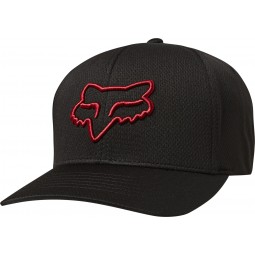 CZAPKA Z DASZKIEM FOX LITHOTYPE FLEXFIT BLACK/RED