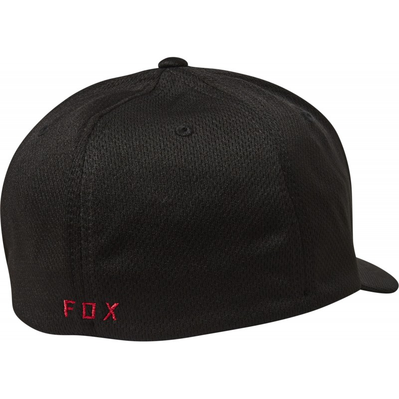 CZAPKA Z DASZKIEM FOX LITHOTYPE FLEXFIT BLACK/RED