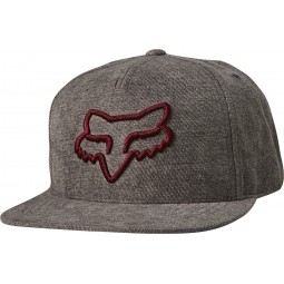 CZAPKA Z DASZKIEM FOX INSTILL SNAPBACK GREY/RED