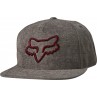 CZAPKA Z DASZKIEM FOX INSTILL SNAPBACK GREY/RED