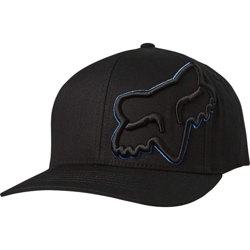 CZAPKA Z DASZKIEM FOX EPISCOPE FLEXFIT BLACK/BLUE