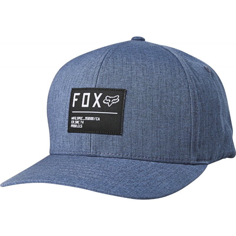 CZAPKA Z DASZKIEM FOX NON STOP FLEXFIT BLUE STEEL