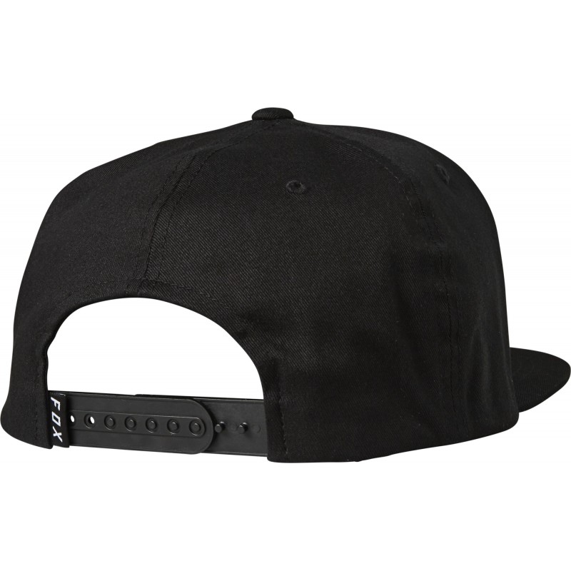 CZAPKA Z DASZKIEM FOX HEADERS SNAPBACK BLACK/RED