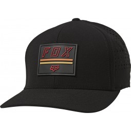 CZAPKA Z DASZKIEM FOX SERENE FLEXFIT BLACK/RED