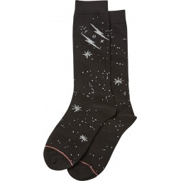 SKARPETY FOX LADY GALAXY BLACK