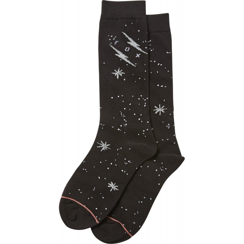 SKARPETY FOX LADY GALAXY BLACK