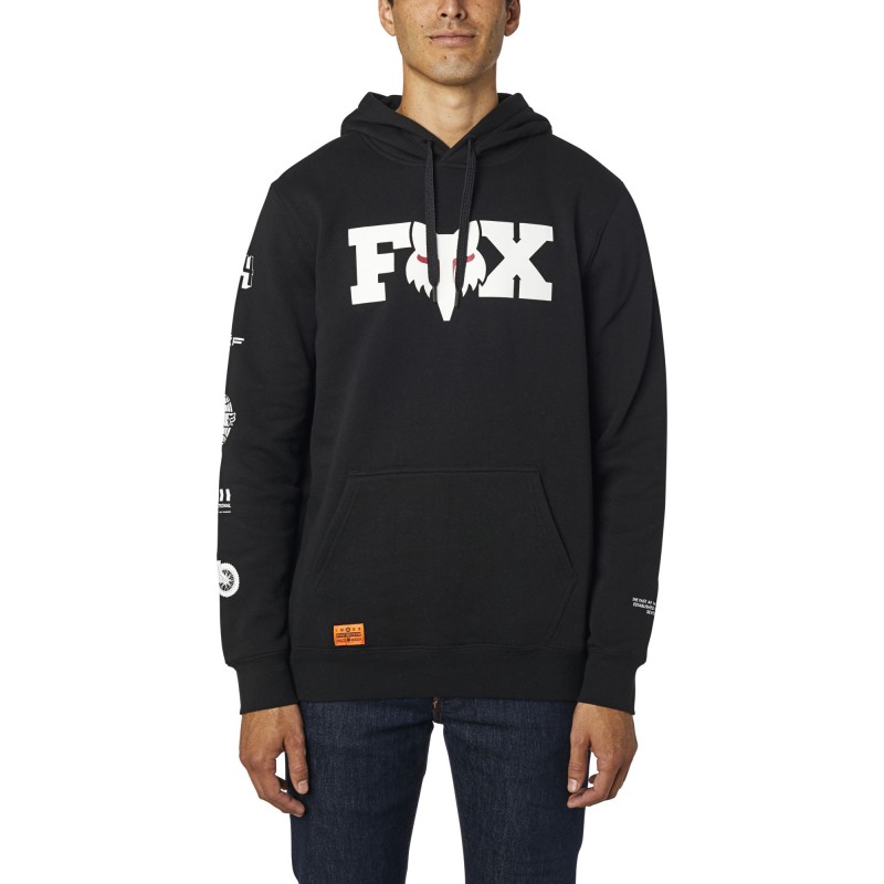 BLUZA FOX Z KAPTUREM ILLMATIK BLACK