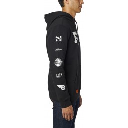 BLUZA FOX Z KAPTUREM ILLMATIK BLACK