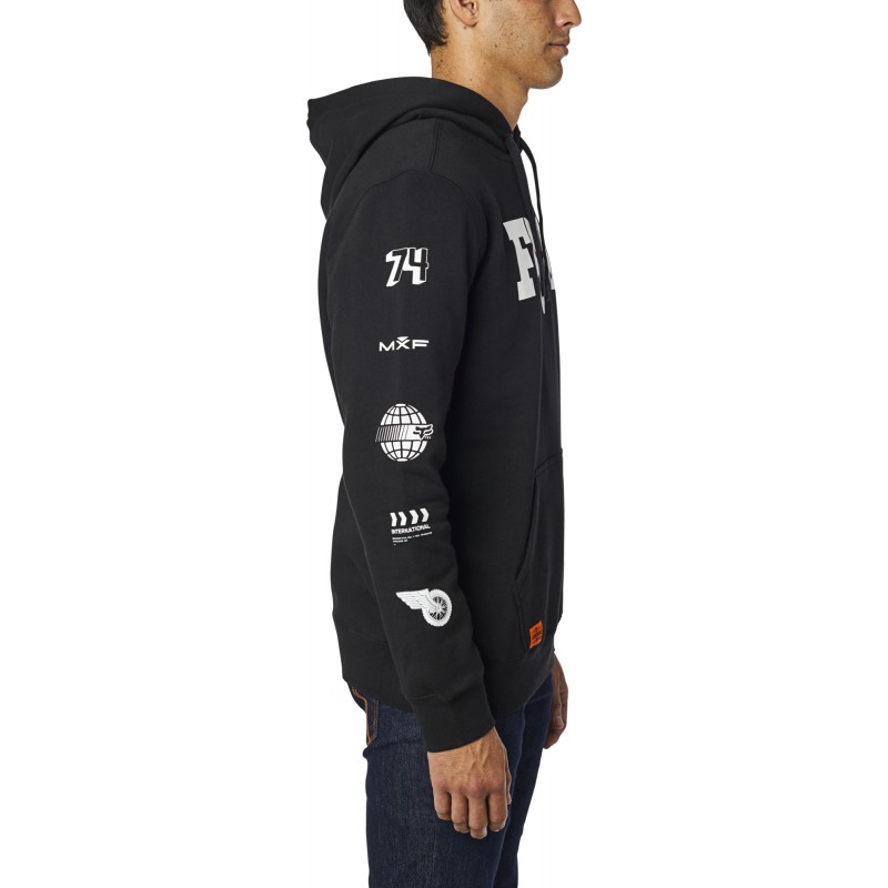 BLUZA FOX Z KAPTUREM ILLMATIK BLACK