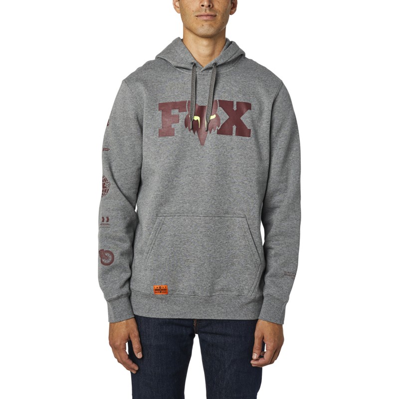 BLUZA FOX Z KAPTUREM ILLMATIK HEATHER GRAPHITE
