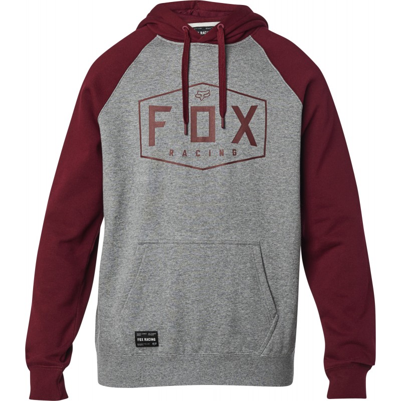 BLUZA FOX Z KAPTUREM CREST HEATHER GRAPHITE