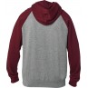 BLUZA FOX Z KAPTUREM CREST HEATHER GRAPHITE