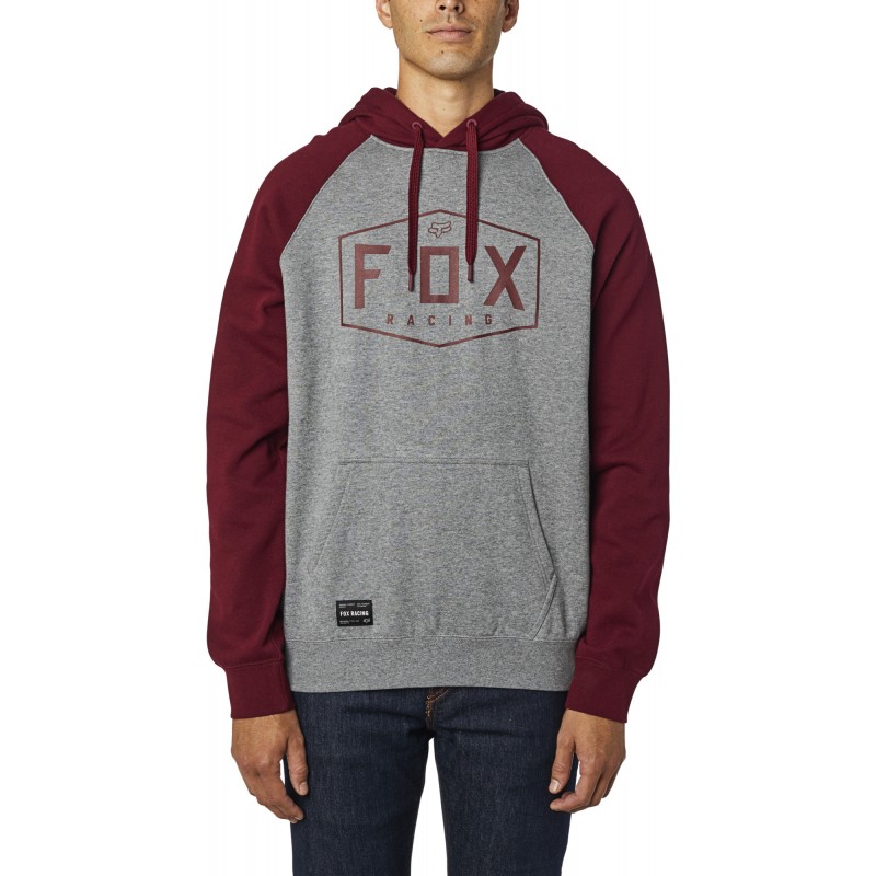 BLUZA FOX Z KAPTUREM CREST HEATHER GRAPHITE