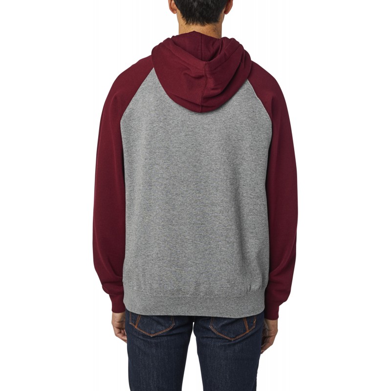 BLUZA FOX Z KAPTUREM CREST HEATHER GRAPHITE