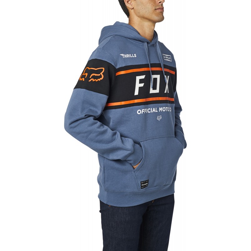 BLUZA FOX Z KAPTUREM OFFICIAL BLUE STEEL