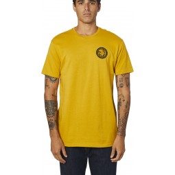 T-SHIRT FOX TREAD ON PREMIUM MUSTARD