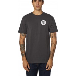 T-SHIRT FOX TREAD ON PREMIUM BLACK VINTAGE