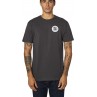 T-SHIRT FOX TREAD ON PREMIUM BLACK VINTAGE