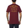 T-SHIRT FOX WRENCHED PCKT PREM CRANBERRY