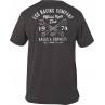 T-SHIRT FOX WRENCHED PCKT PREM BLACK VINTAGE