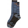 SKARPETY FOX LANE SPLITTER CREW BLUE STEEL L/X