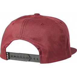 CZAPKA Z DASZKIEM FOX GASKET SNAPBACK CRANBERRY