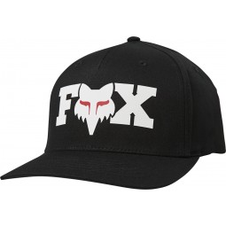 CZAPKA Z DASZKIEM FOX ILLMATIKFLEXFIT BLACK