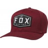 CZAPKA Z DASZKIEM FOX CREST FLEXFIT CRANBERRY