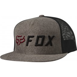 CZAPKA Z DASZKIEM FOX APEX SNAPBACK PEWTER