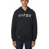 BLUZA FOX Z KAPTUREM NA ZAMEK APEX BLACK/WHITE