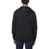 BLUZA FOX Z KAPTUREM NA ZAMEK APEX BLACK/WHITE
