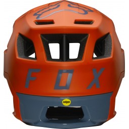 KASK ROWEROWY FOX DROPFRAME PRO BLOOD ORANGE