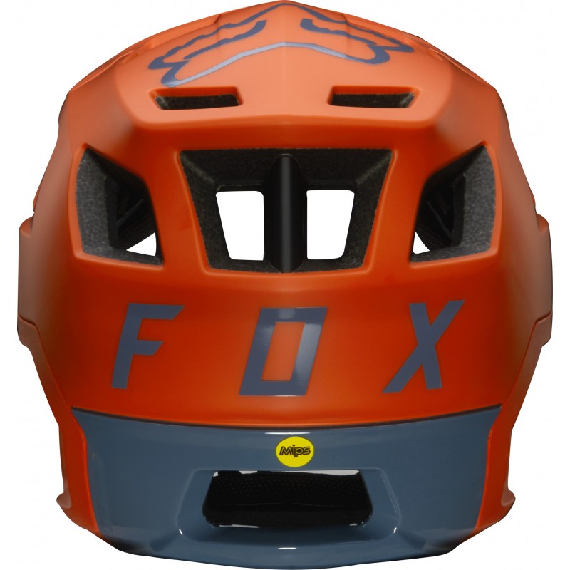 KASK ROWEROWY FOX DROPFRAME PRO BLOOD ORANGE