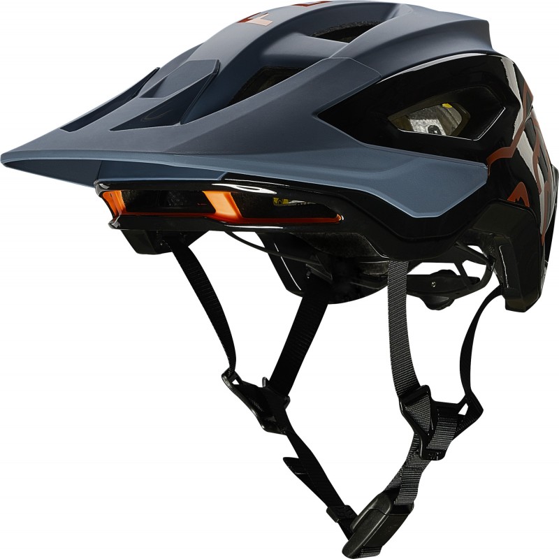 KASK ROWEROWY FOX SPEEDFRAME PRO BLUE STEEL
