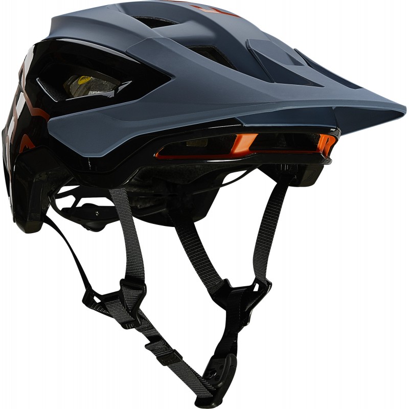 KASK ROWEROWY FOX SPEEDFRAME PRO BLUE STEEL