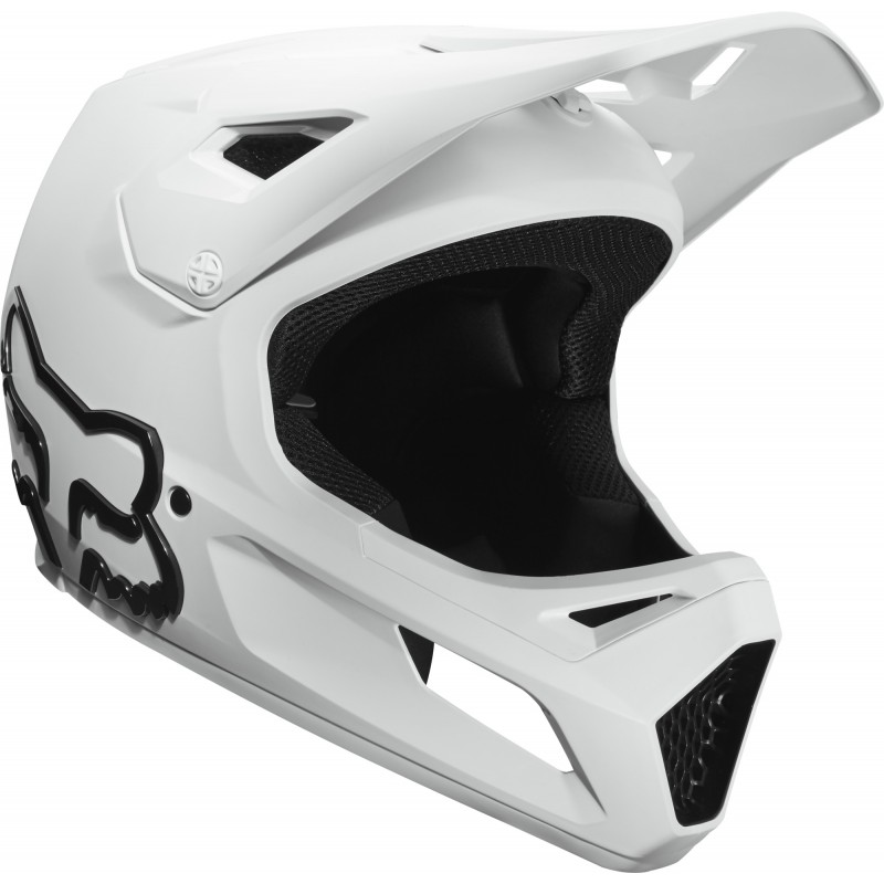 KASK ROWEROWY FOX RAMPAGE WHITE