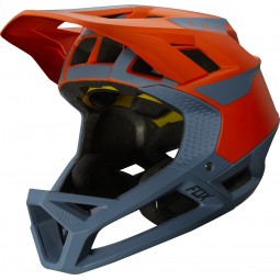 KASK ROWEROWY FOX PROFRAME QUO BLOOD ORANGE