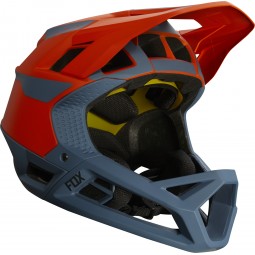 KASK ROWEROWY FOX PROFRAME QUO BLOOD ORANGE