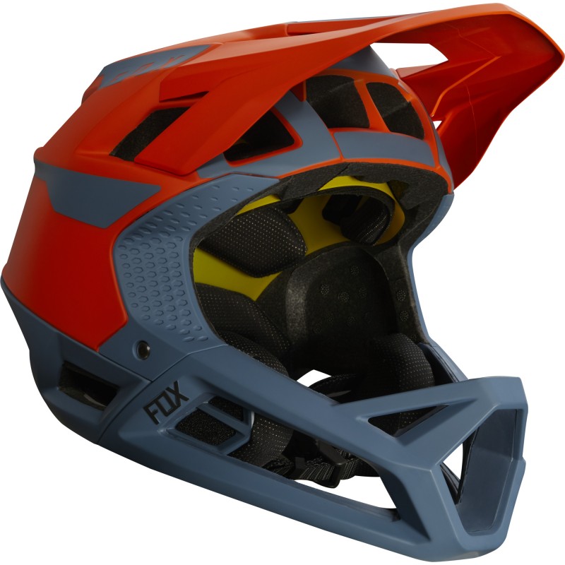KASK ROWEROWY FOX PROFRAME QUO BLOOD ORANGE