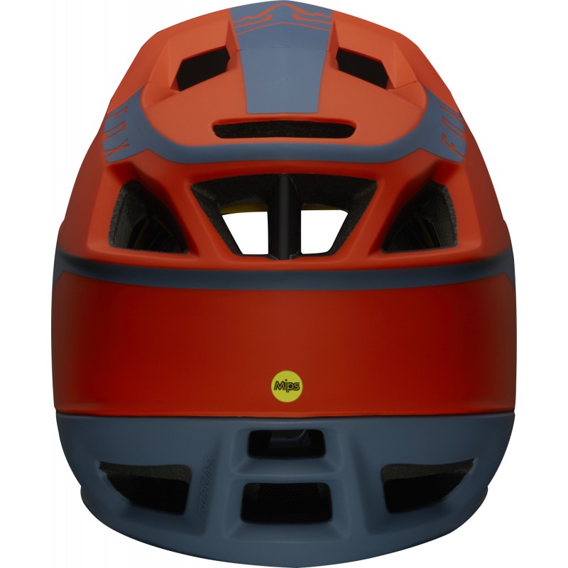 KASK ROWEROWY FOX PROFRAME QUO BLOOD ORANGE