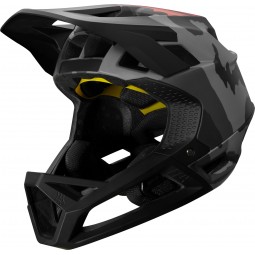 KASK ROWEROWY FOX PROFRAME BLACK CAMO