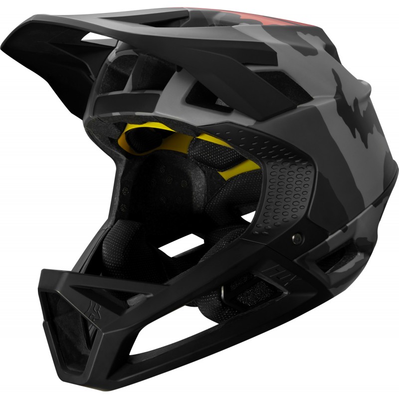 KASK ROWEROWY FOX PROFRAME BLACK CAMO