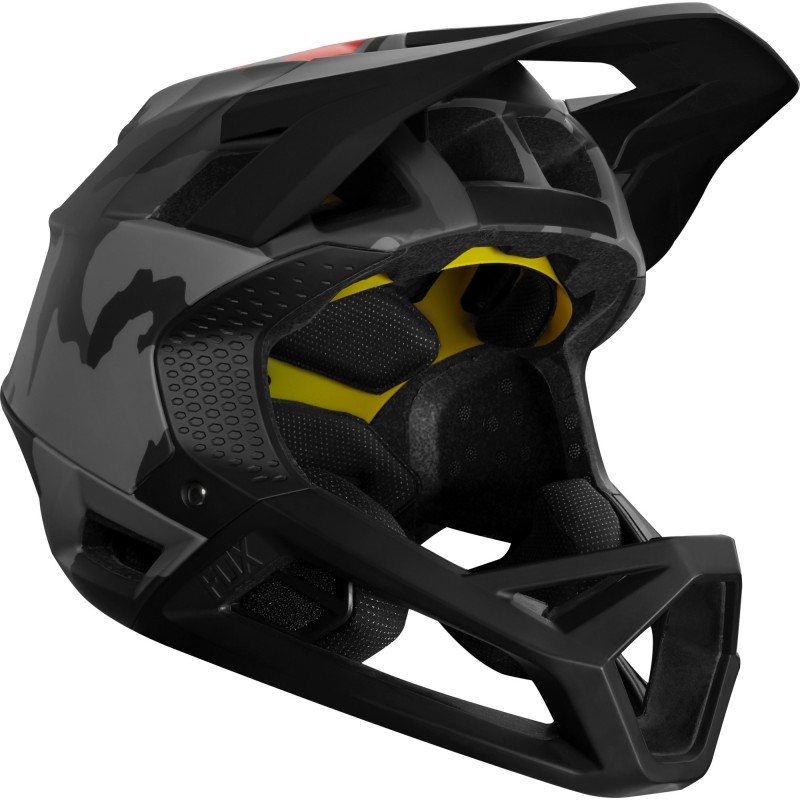 KASK ROWEROWY FOX PROFRAME BLACK CAMO