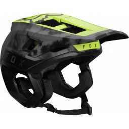 KASK ROWEROWY FOX DROPFRAME PRO DAY GLO YELLOW